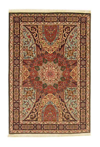 Tabriz - 50 Raj Teppe 102x151cm - Persisk teppe