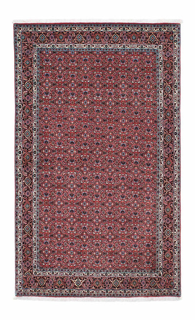 Bidjar Teppe 133x213cm - Persisk teppe - lys rød