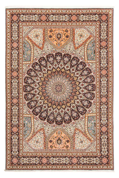 Tabriz - 50 Raj Teppe 208x305cm - Persisk teppe