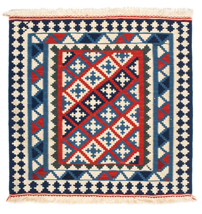 Kilim Fars Teppe 100x100cm
