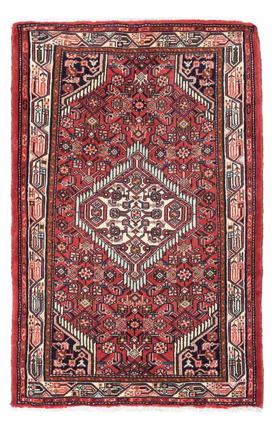 Hosseinabad Teppe 80x125cm - Persisk teppe - rød