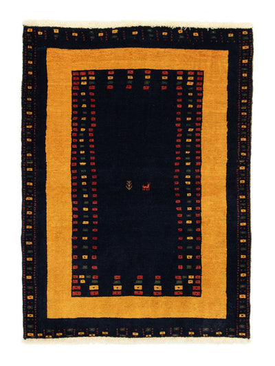 Loribaft Teppe 104x147cm - Perserteppich Wollteppich