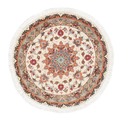 Tabriz - 50 Raj Teppe 100x100cm - Persisk teppe