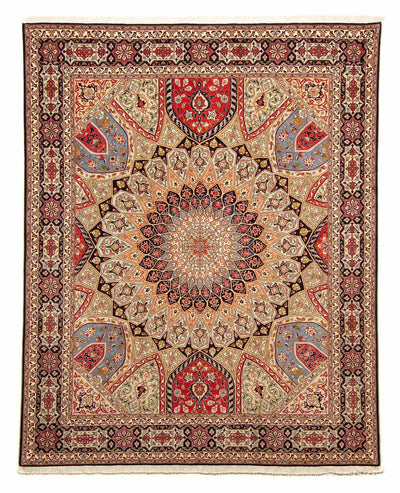 Tabriz - 50 Raj Teppe 204x250cm - Persisk teppe
