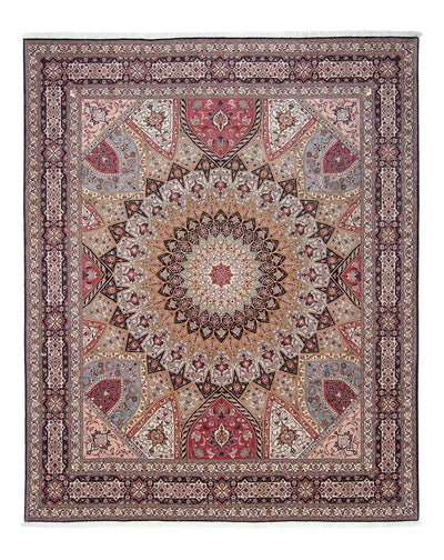 Tabriz - 50 Raj Teppe 254x303cm - Persisk teppe