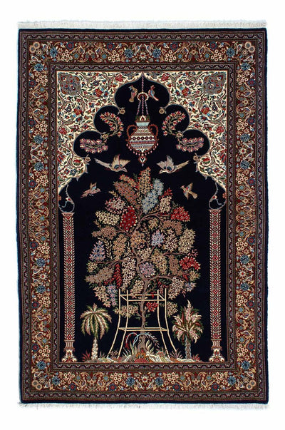 Qom Teppe 139x210cm - Persisk teppe