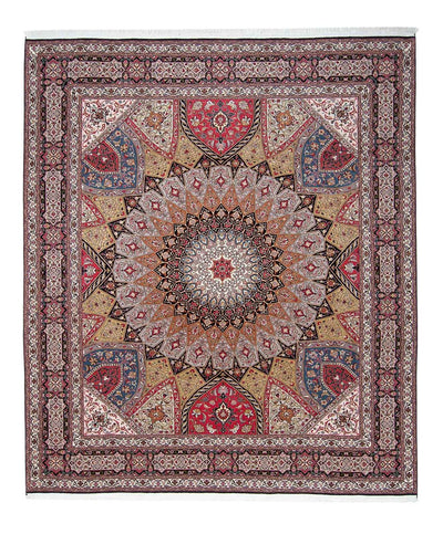 Tabriz - 50 Raj Teppe 254x303cm - Persisk teppe
