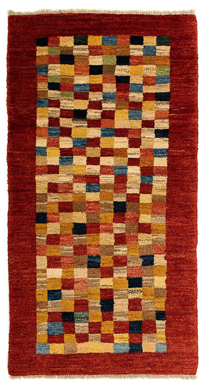 Persisk Gabbeh Teppe 72x139cm - Perserteppich Wollteppich