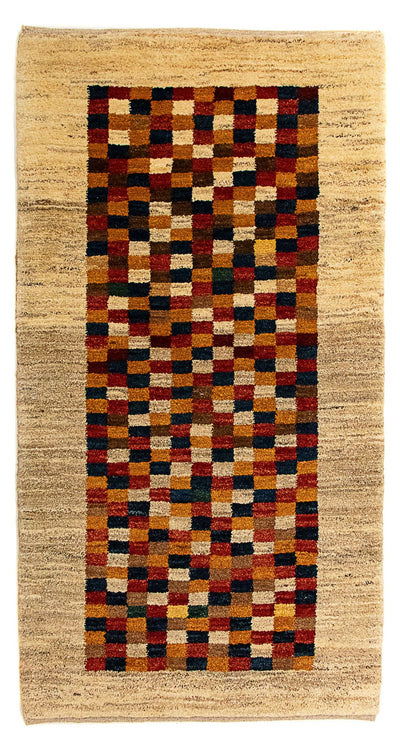 Persisk Gabbeh Teppe 72x138cm - Perserteppich Wollteppich