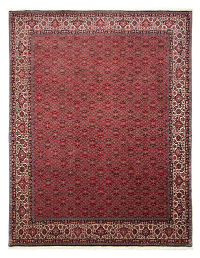 Bidjar Teppe 250x296cm - Persisk teppe - mørk rød