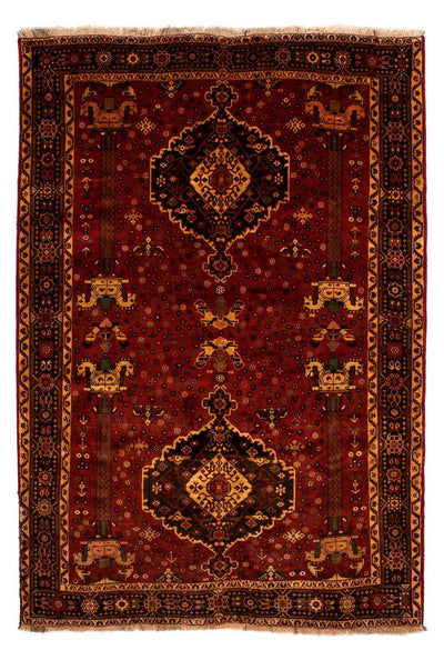 Qashqai Teppe 206x307cm - Persisk teppe