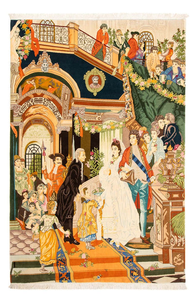 Tabriz - 50 Raj Teppe 198x290cm - Persisk teppe