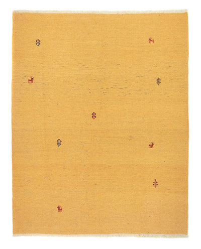 Persisk Gabbeh Teppe 151x198cm - Perserteppich Wollteppich