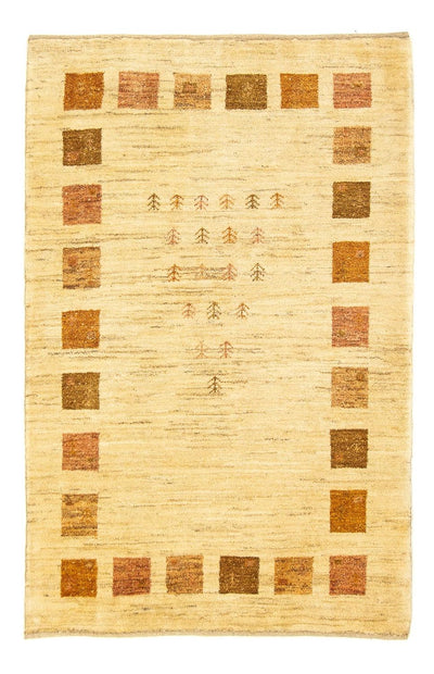 Persisk Gabbeh Teppe 103x148cm - Perserteppich Wollteppich