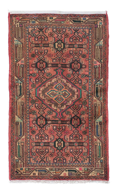 Hamadan Teppe 80x125cm - Persisk teppe - lys rød