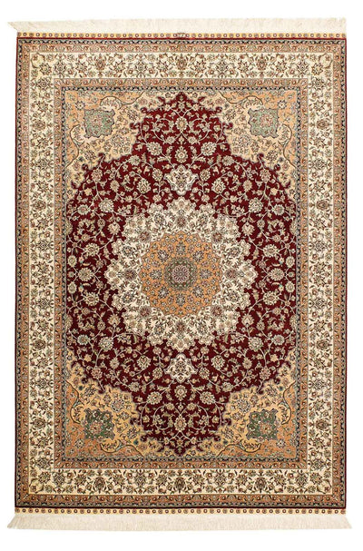Qom silke Teppe 132x216cm - Persisk teppe