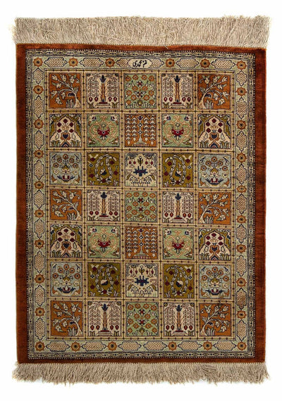 Qom Teppe 56x72cm - Persisk teppe