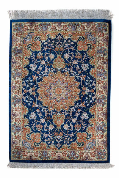 Qom Teppe 55x78cm - Persisk teppe