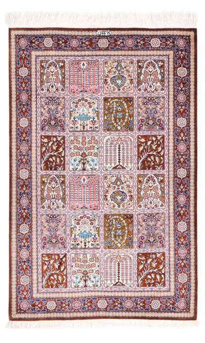 Qom Teppe 77x122cm - Persisk teppe