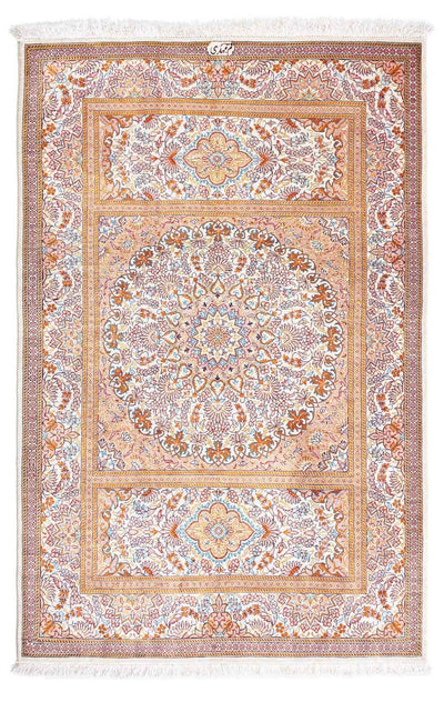 Qom Teppe 78x122cm - Persisk teppe
