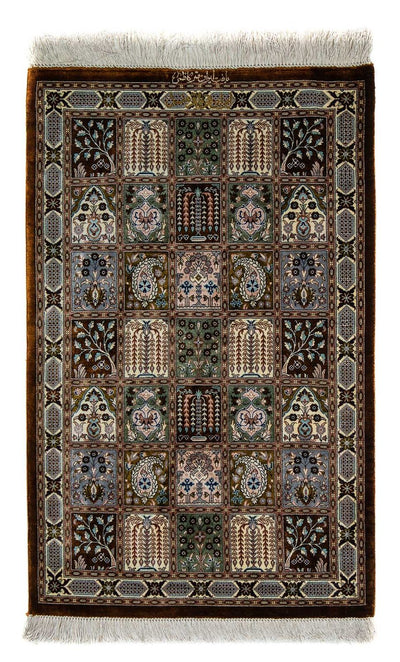 Qom Teppe 57x92cm - Persisk teppe