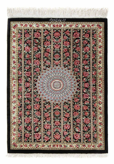 Qom Teppe 57x78cm - Persisk teppe