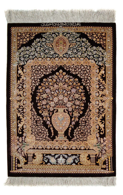 Qom Teppe 61x90cm - Persisk teppe