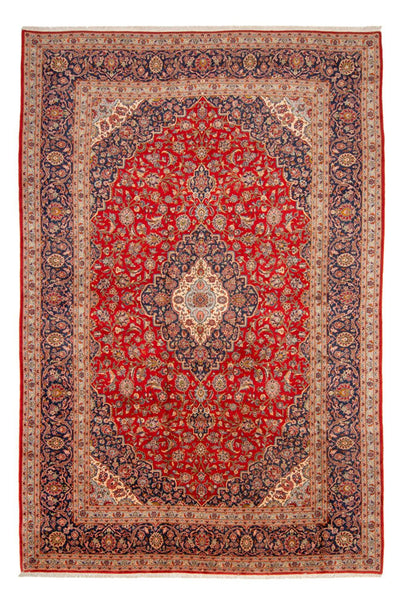 Kashan Teppe 296x467cm - Persisk teppe - rød