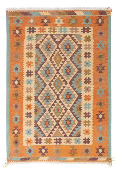 Moderne kilim Teppe 155x205cm - Ullteppe