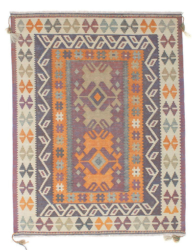 Moderne kilim Teppe 161x211cm - Ullteppe