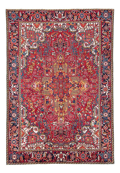 Heriz Teppe 240x335cm - Persisk teppe - rød