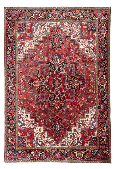 Heriz Teppe 260x330cm - Persisk teppe - lys rød