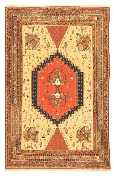 Afshar Sirjan Teppe 194x302cm - Persisk teppe