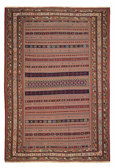 Afshar Sirjan Teppe 197x290cm - Persisk teppe