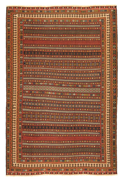 Afshar Sirjan Teppe 194x284cm - Persisk teppe