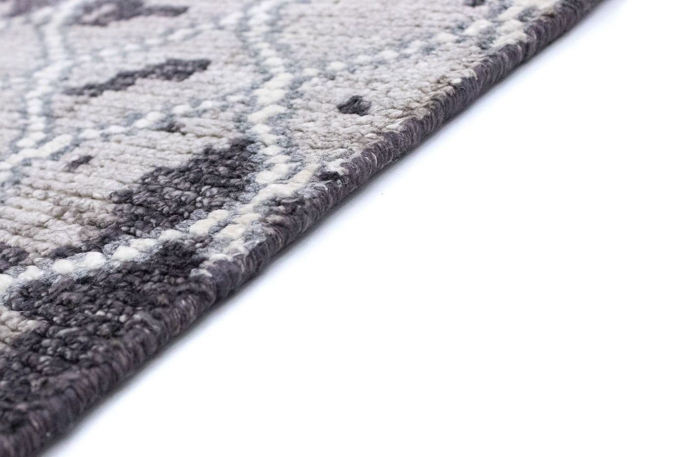 Designer teppe - 271 x 181 cm - sølv