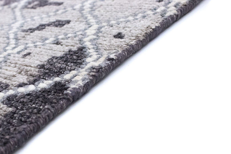 Designer teppe - 271 x 181 cm - sølv