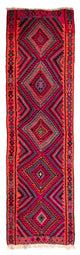 Antikk kilim Teppe 380x120cm