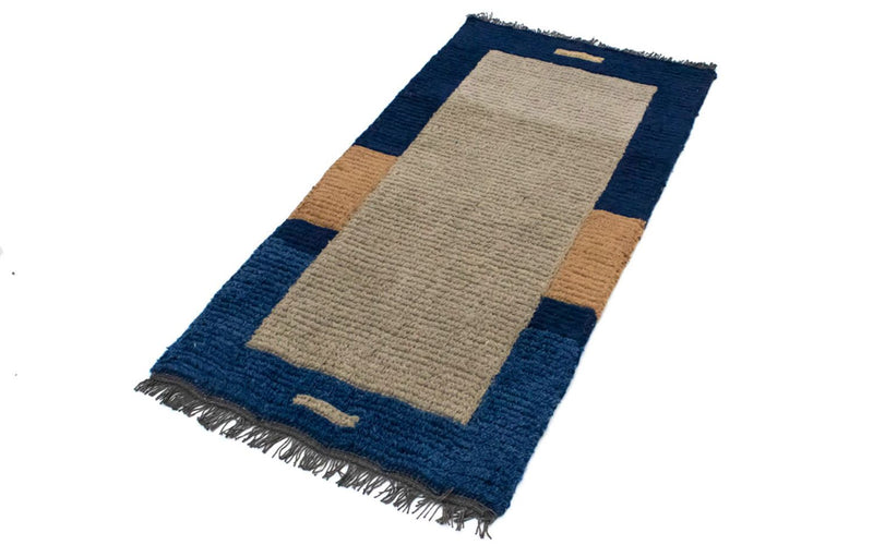 Nepal teppe - 140 x 70 cm - brun