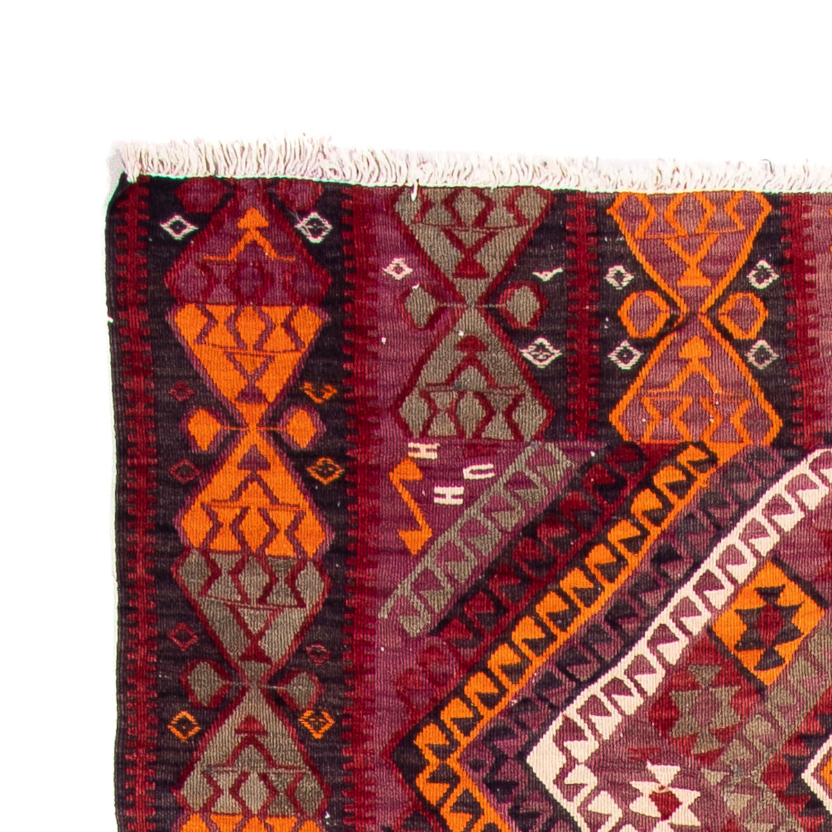 Antikk kilim Teppe 140x375cm