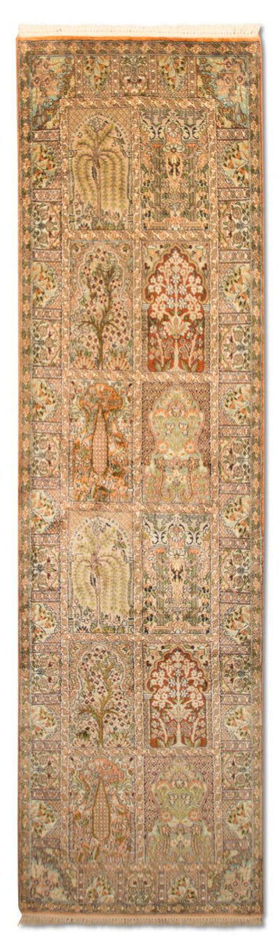 Kashmir silke Teppe 75x270cm - Orientalsk teppe
