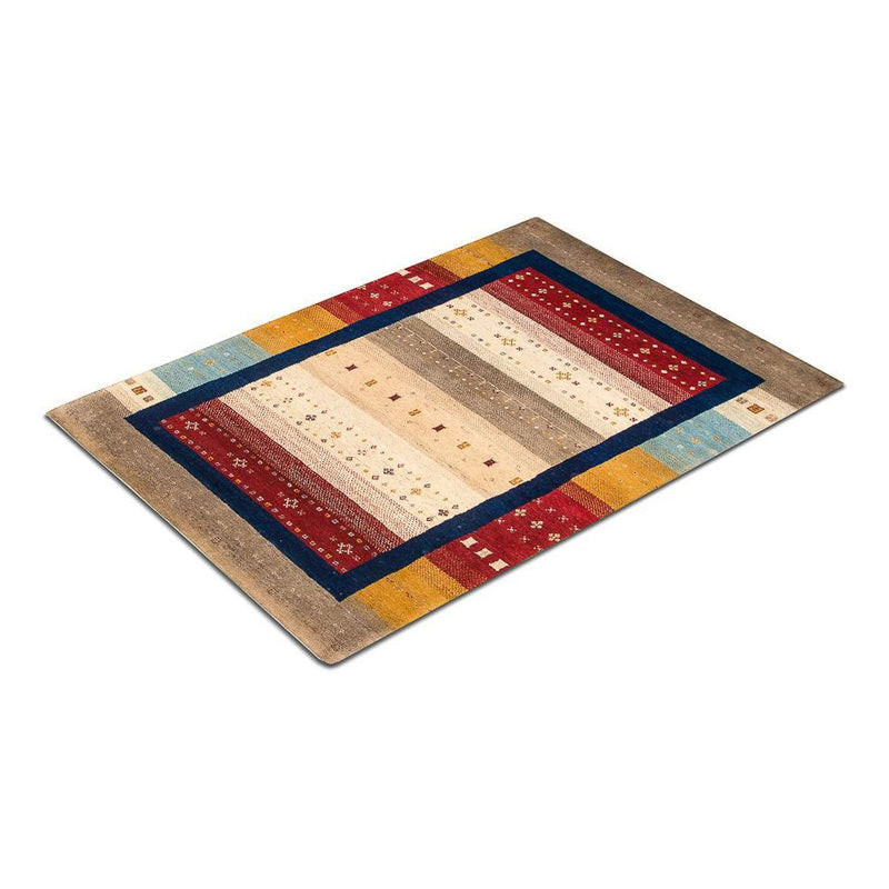 Loribaft Teppe 181x123cm - Ullteppe
