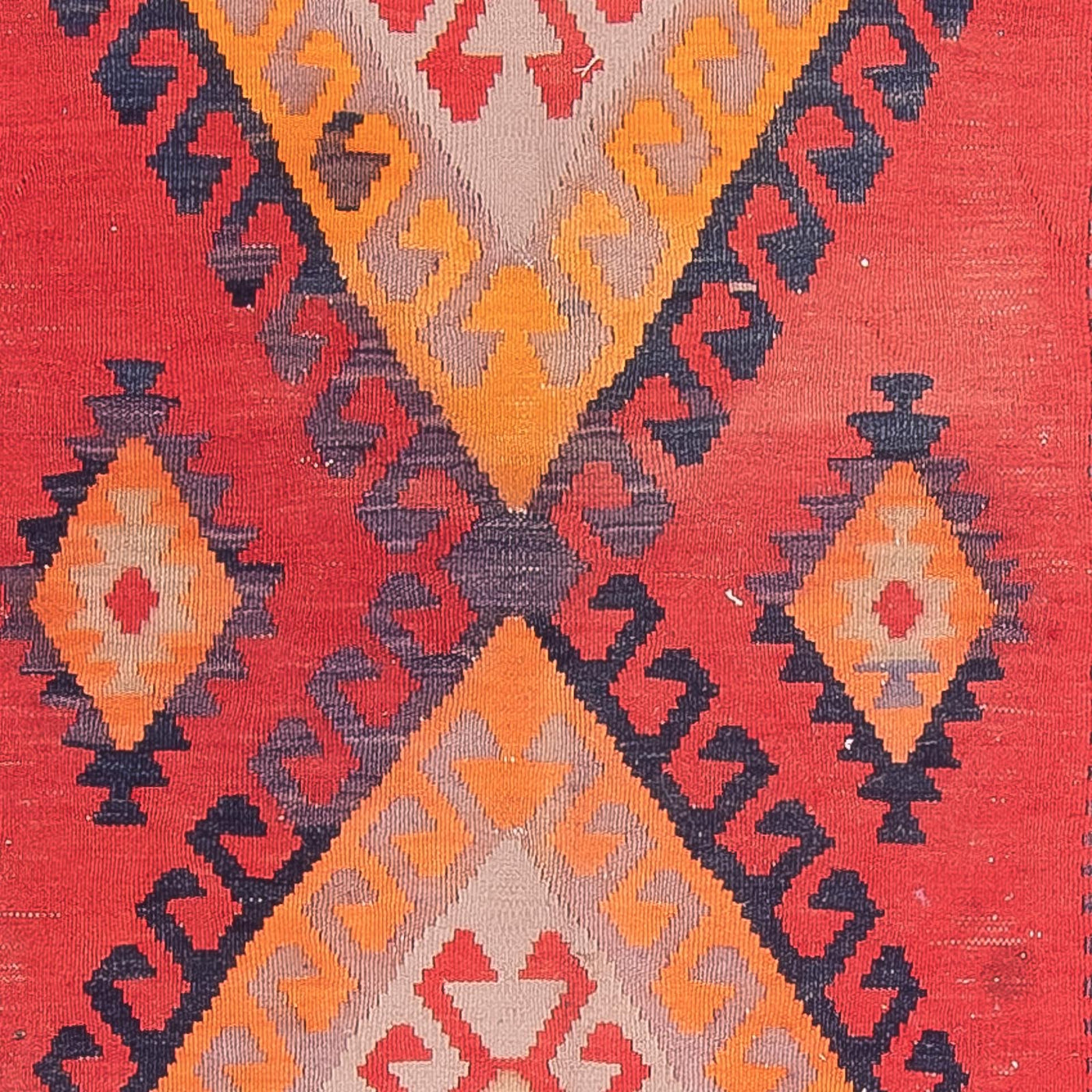 Antikk kilim Teppe 410x150cm