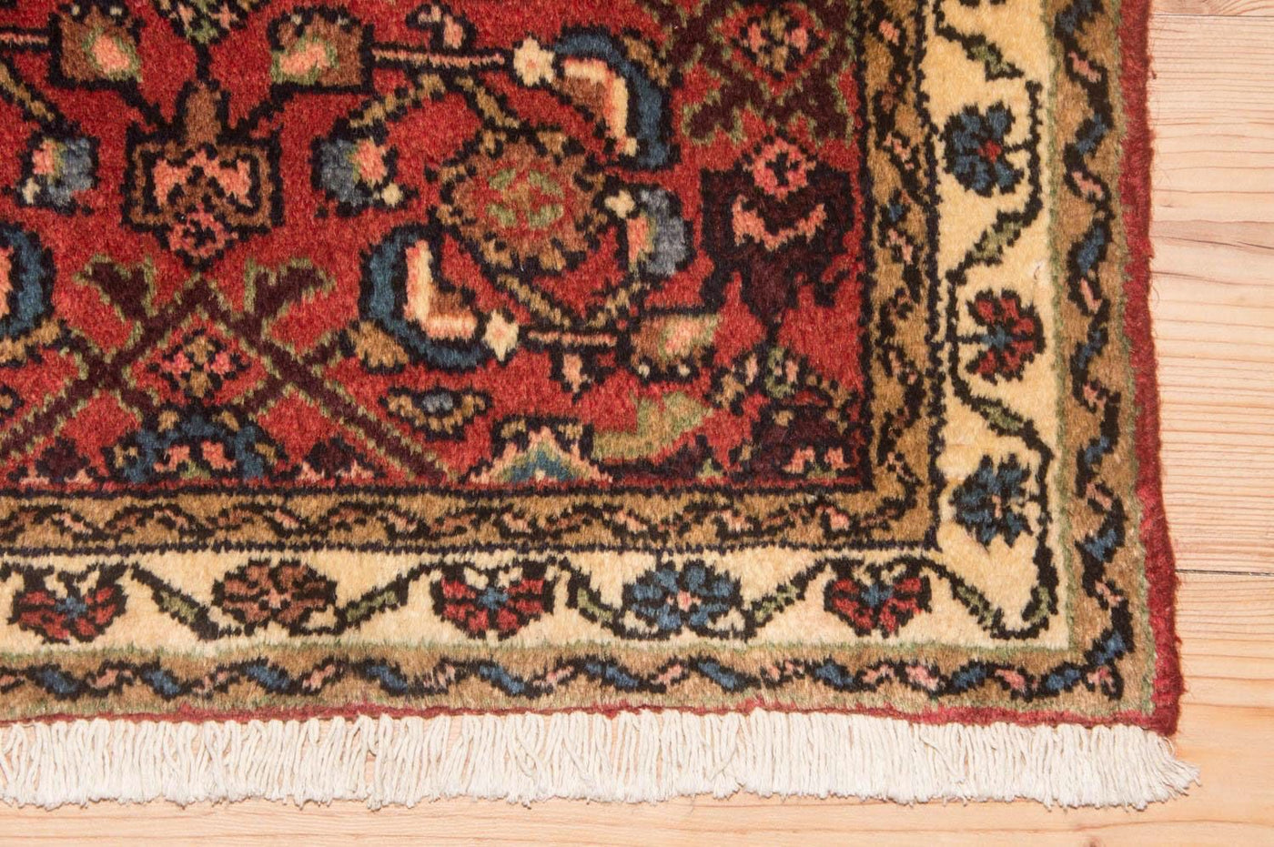Løper Persisk teppe - Nomadisk - 294 x 64 cm - rød