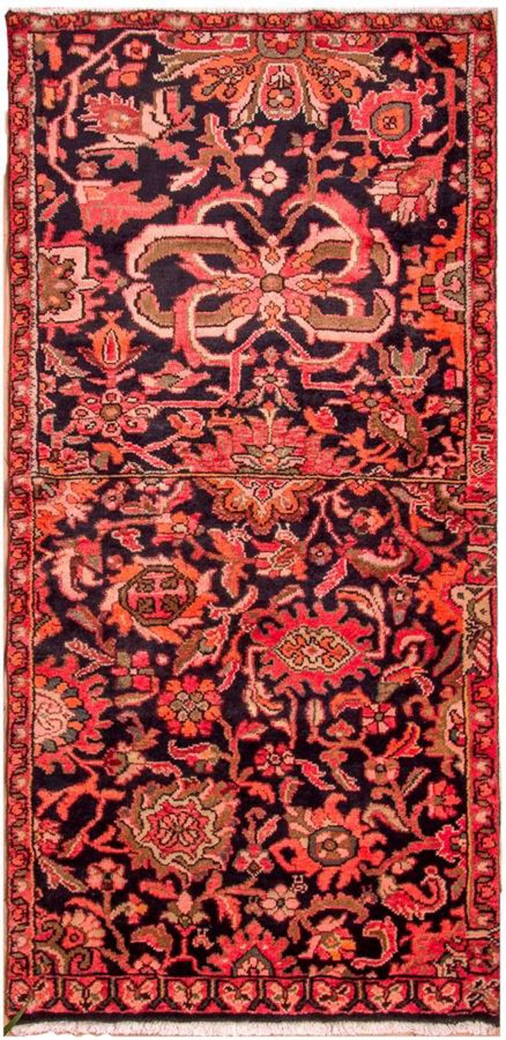 Løper Persisk teppe - Nomadisk - 187 x 85 cm - mørkeblå