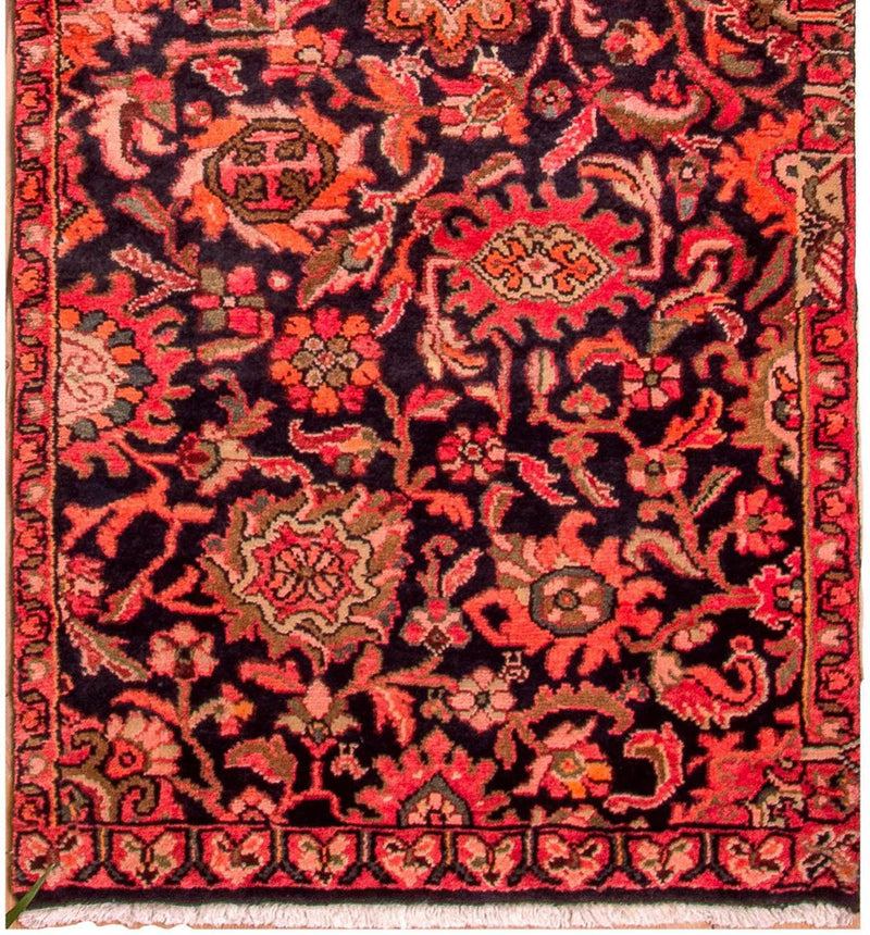 Løper Persisk teppe - Nomadisk - 187 x 85 cm - mørkeblå