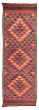 Antikk kilim Teppe 130x450cm