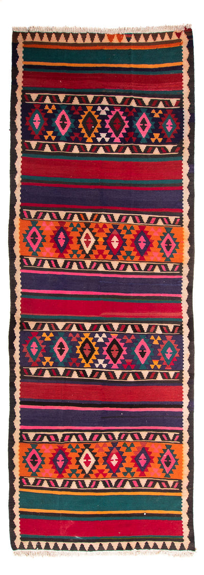 Antikk kilim Teppe 145x370cm
