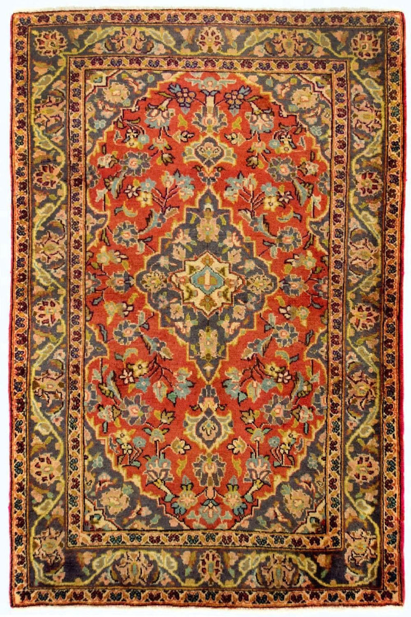 Kashan Teppe 105x162cm - Persisk teppe