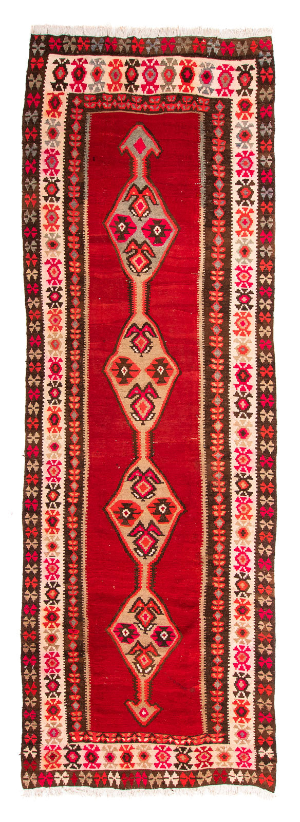 Antikk kilim Teppe 150x380cm